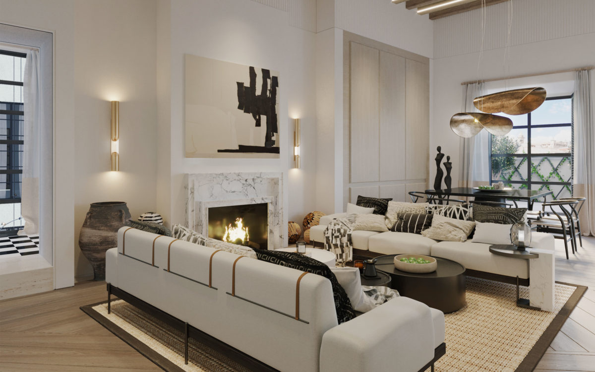 Palma de Mallorca - Lawson Robb, Living Room, Living Room, lampshade, living room design, living room interiors, coffee table, lamp, lampshade, lighting design, interior designer, luxury interior design, Mayfair, Knightsbridge, Luxury. Kensington, Chelsea, living room inspo, living room interior design inspo