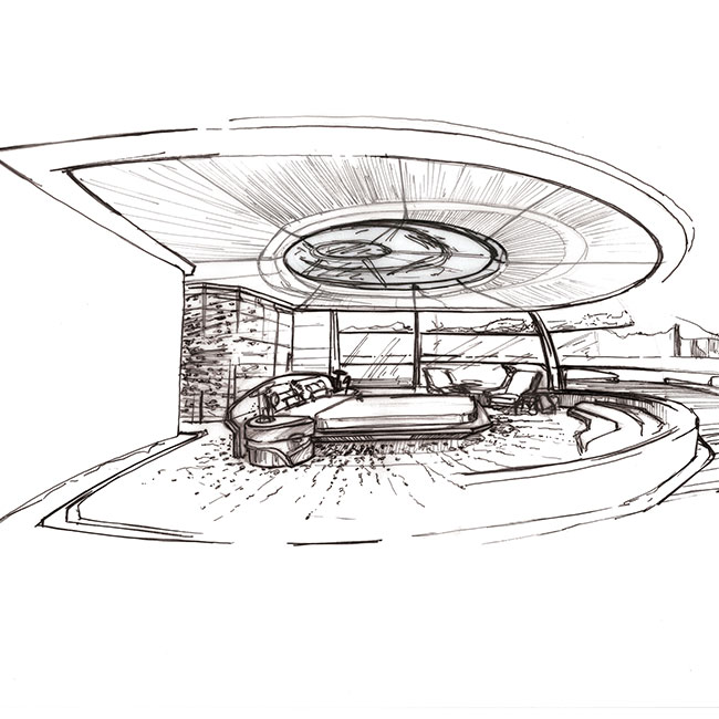 Phi - Superyacht, Lawson Robb, Inspiration, yacht, yacht design, yacht interiors, yacht interior design, yacht design, yacht colour scheme, yacht interior design, sketch