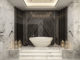 Coveted Edition, Lawson Robb, Press, Bathroom Design, Luxury bathroom, dubai project, marble bathroom