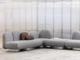 Assemble grey sofa